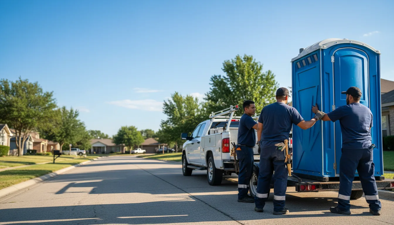 Portable Toilet Rental in De Queen, AR near me